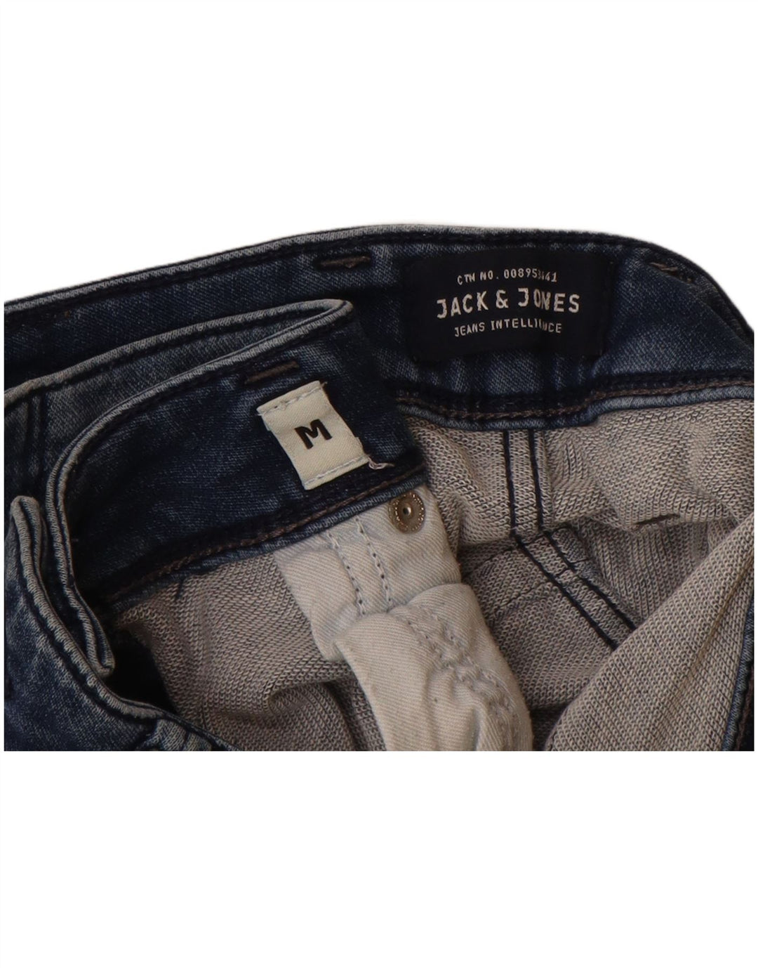 Pantaloncini di jeans da uomo Jack & Jones medi W32 Blu