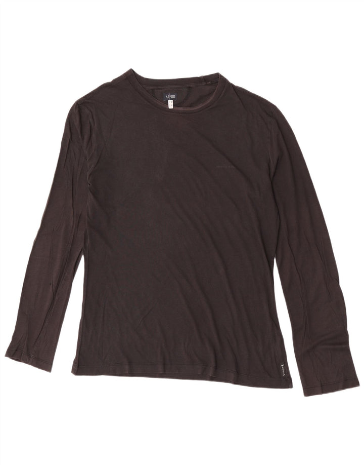 Armani Jeans Uomo Top Manica Lunga XL Nero