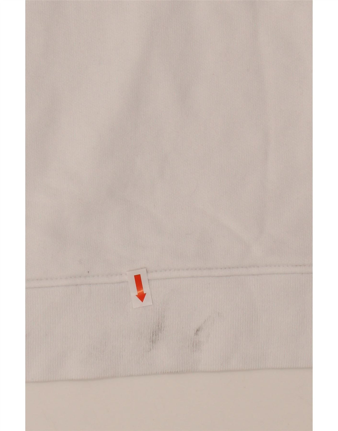 LEVI'S Felpa con grafica oversize da donna UK 16 Large Cotone bianco