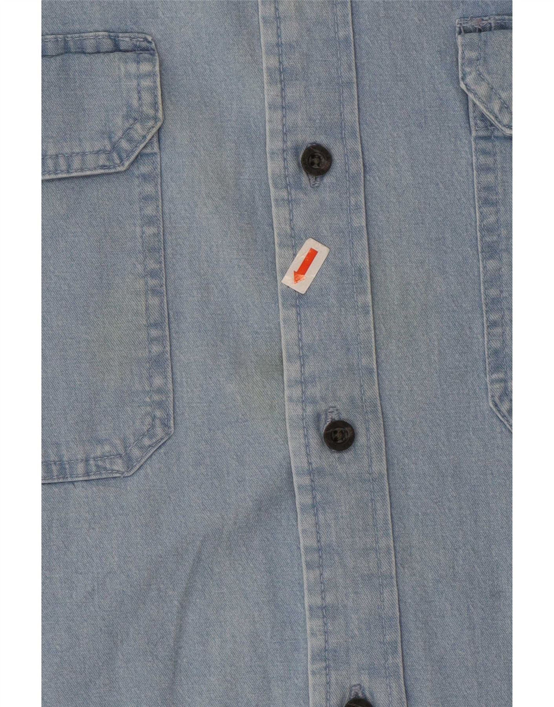 Camicia in denim da uomo Wrangler 3XL cotone blu