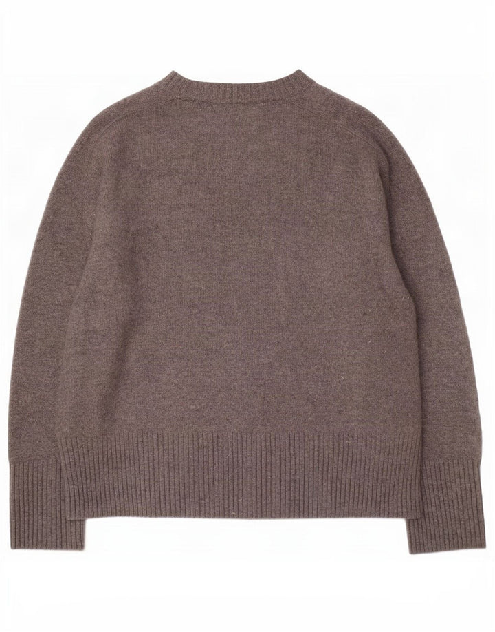 Maglione maglione girocollo da uomo Gant piccolo grigio
