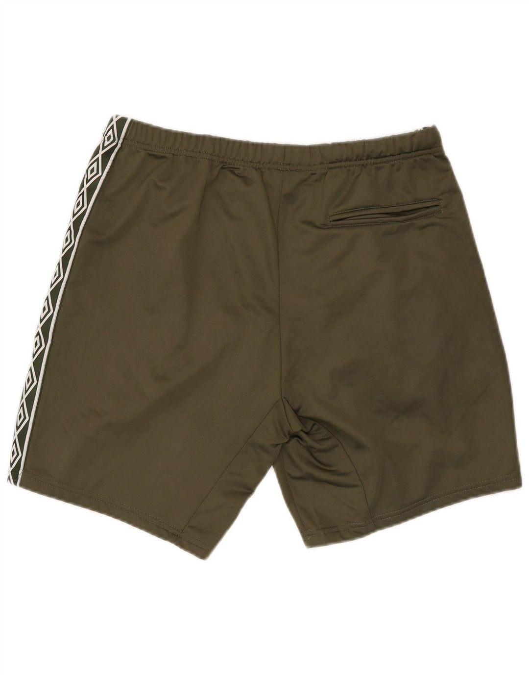 Pantaloncini sportivi grafici da uomo Umbro grandi in poliestere kaki