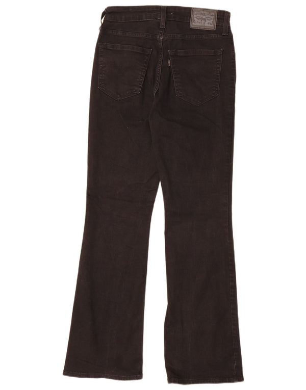 Jeans Levi's da donna 725 bootcut a vita alta W27 L30 cotone nero