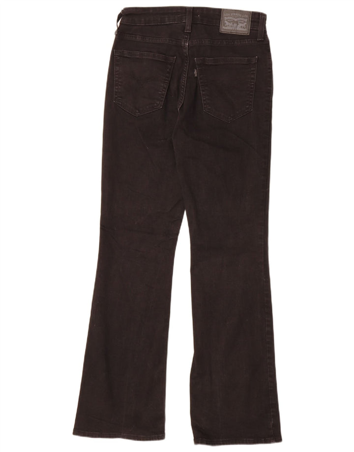 Jeans Levi's da donna 725 bootcut a vita alta W27 L30 cotone nero