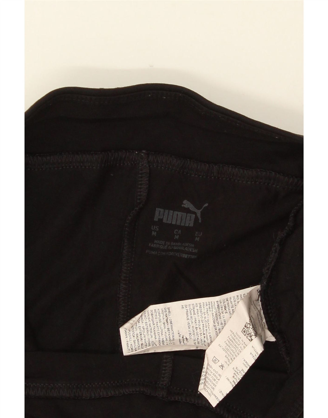 Leggings grafici PUMA da donna UK 12 cotone nero medio