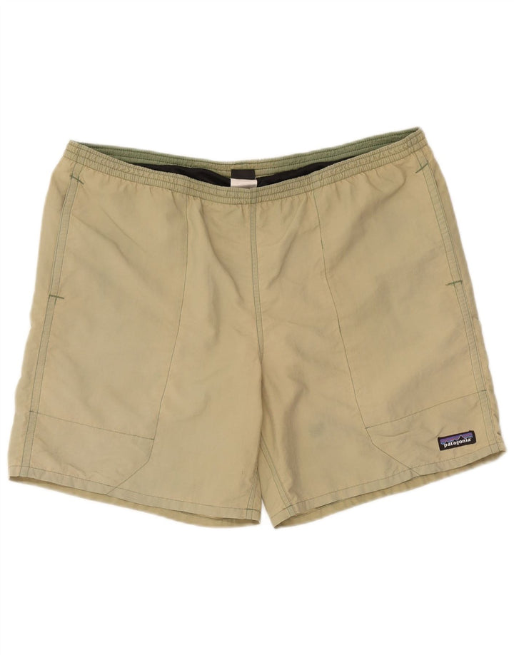 Pantaloncini da bagno da uomo Patagonia Medium Khaki Poliammide