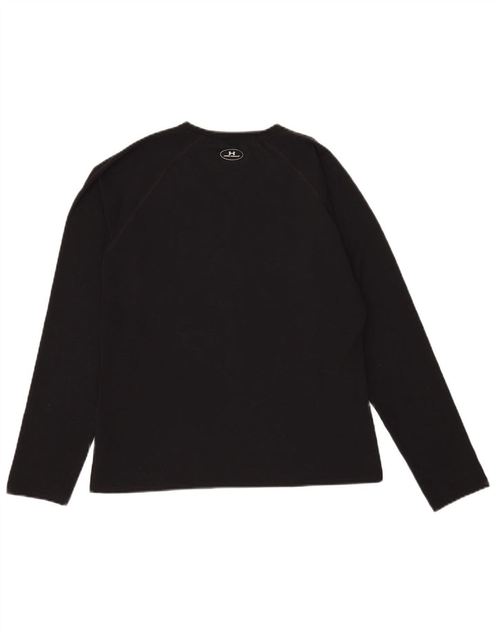 Maglia a maniche lunghe da donna Under Armour UK 12 medio nero poliestere