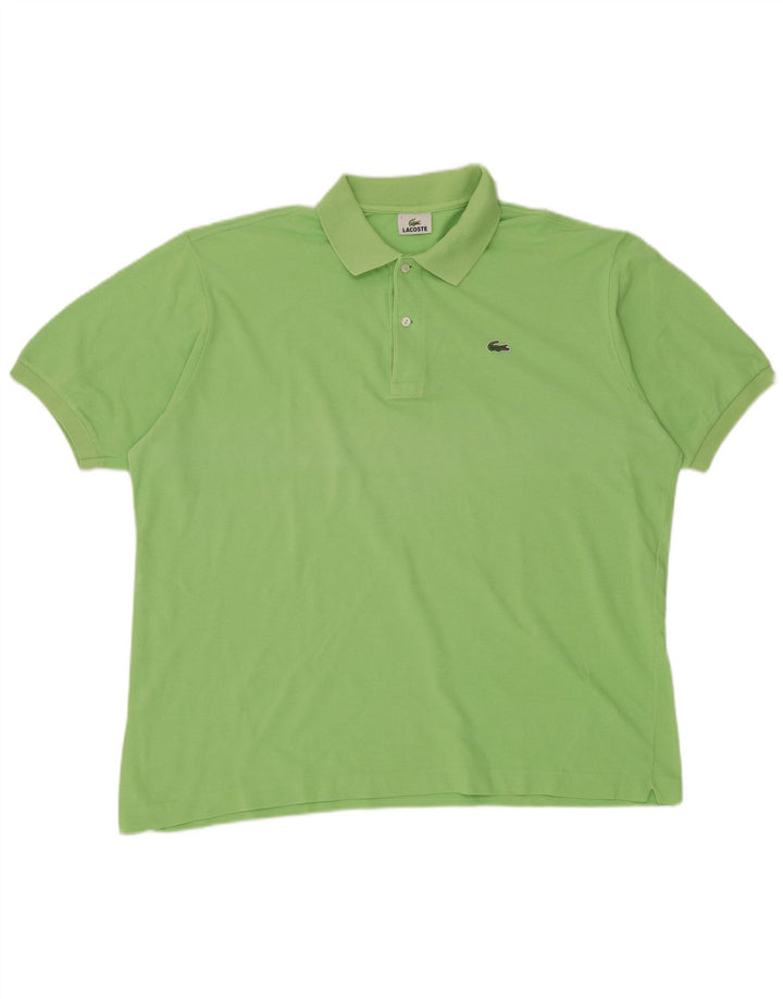 Polo da uomo Lacoste taglia 7 2XL cotone verde