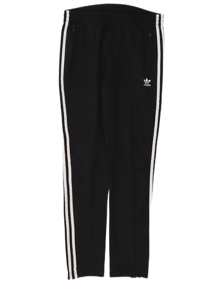 Pantaloni da tuta da donna ADIDAS UK 12 medio cotone nero