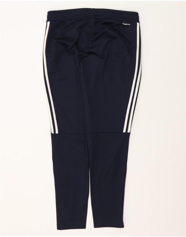 Pantaloni da tuta ADIDAS Aeroready da donna UK 12/14 Medio Blu navy