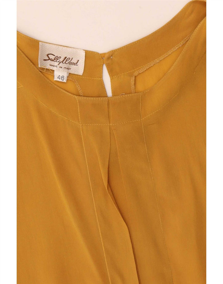 Camicetta vintage da donna Top IT 46 Large Beige