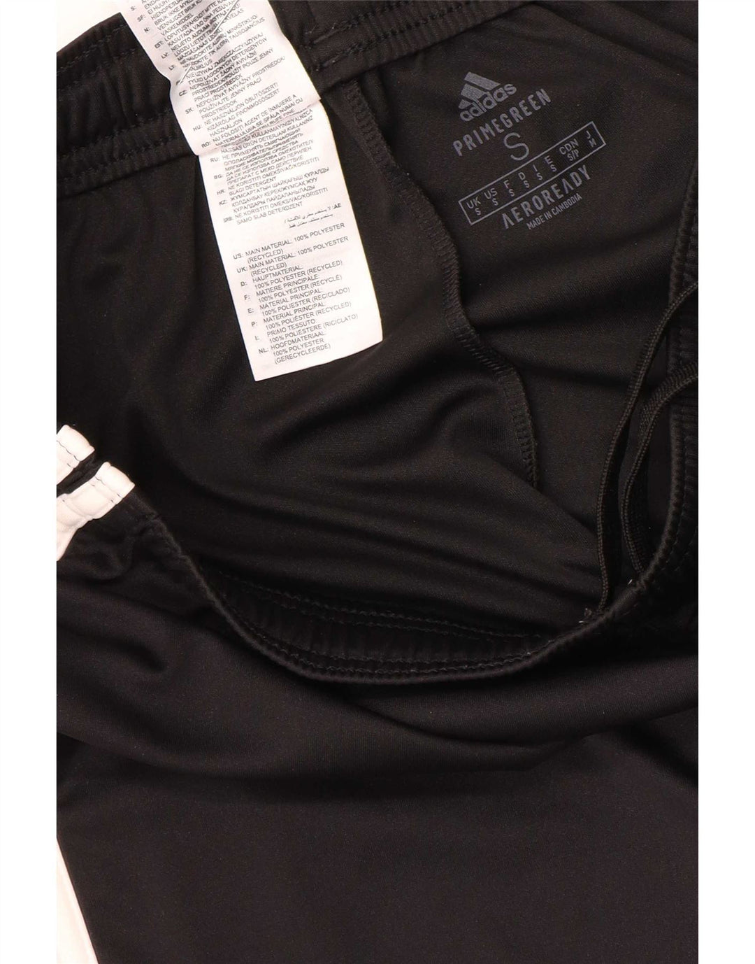 Pantaloncini sportivi Adidas Aeroready da uomo piccoli in poliestere nero