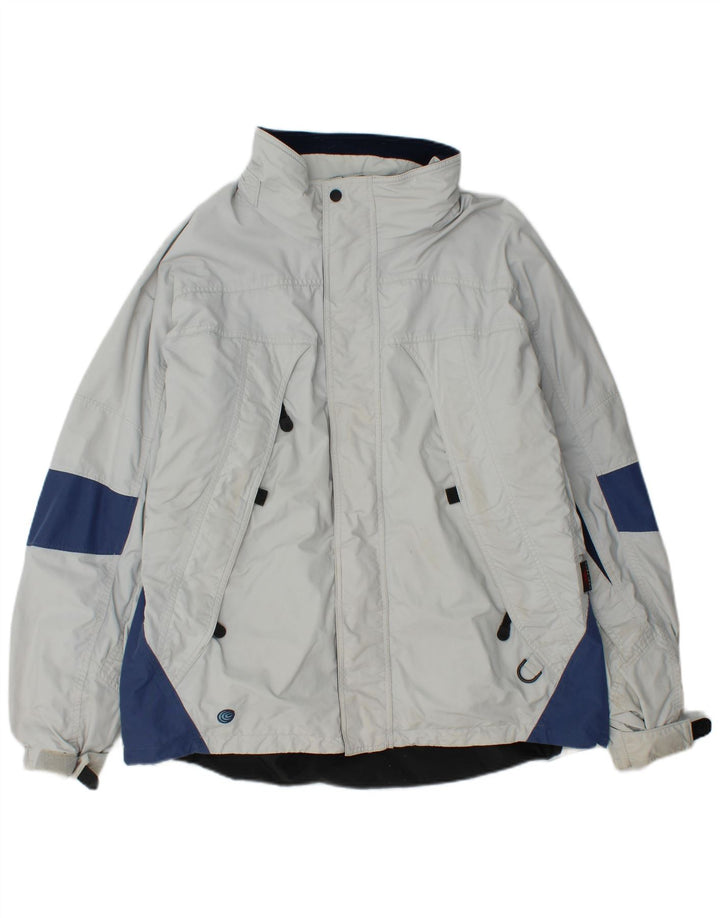 Giacca a vento da uomo Columbia UK 40 Large in nylon color block blu