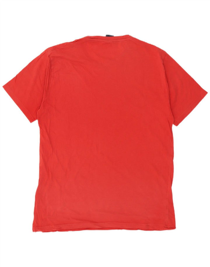 T-shirt grafica da uomo North Sails grande rossa