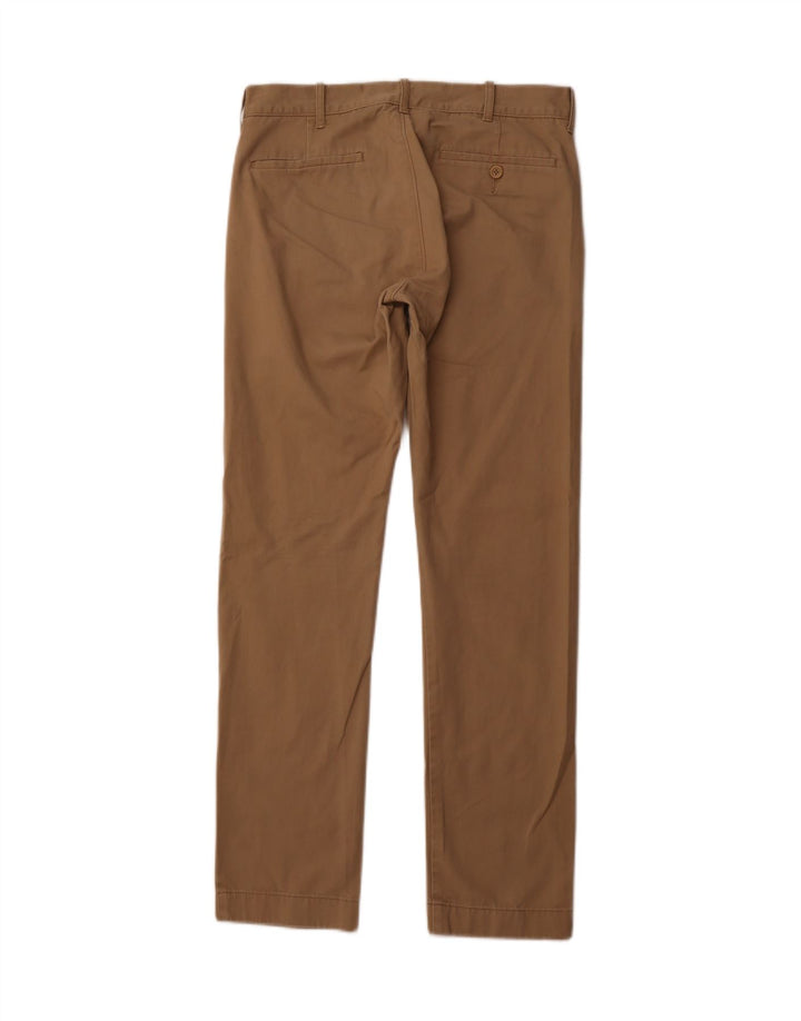 J. CREW Pantaloni chino slim da uomo The Driggs W30 L32 in cotone beige