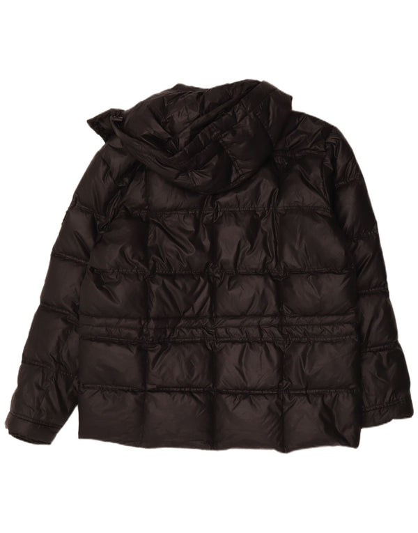 Giacca imbottita con cappuccio da uomo Best Company UK 44 2XL Poliammide nera