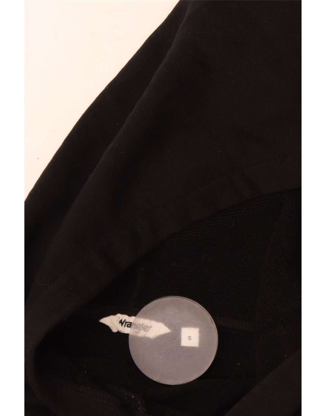 Maglione con cappuccio grafico oversize da donna WRANGLER UK 10 piccolo cotone nero