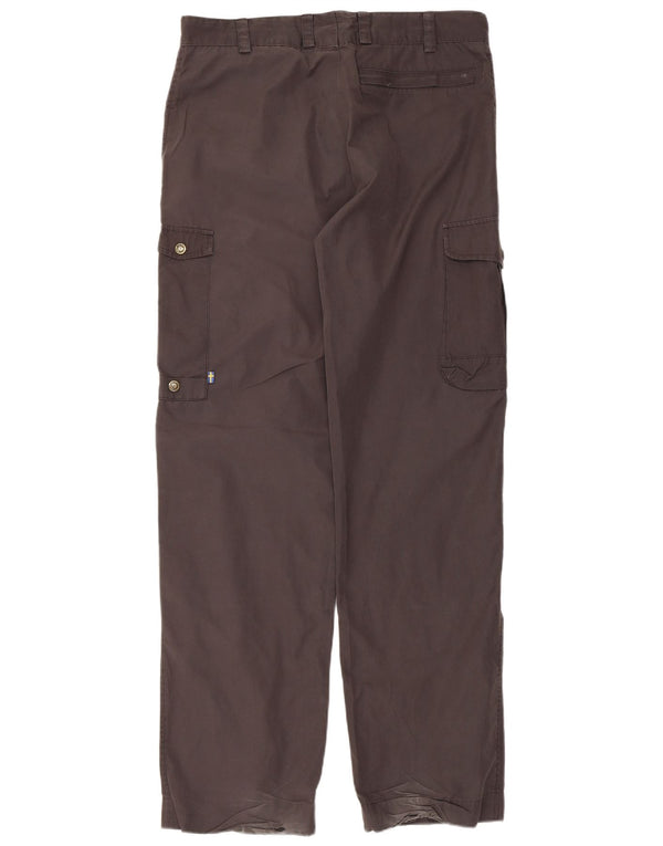 Pantaloni cargo dritti da uomo Fjall Raven IT 50 Large W34 L33 neri
