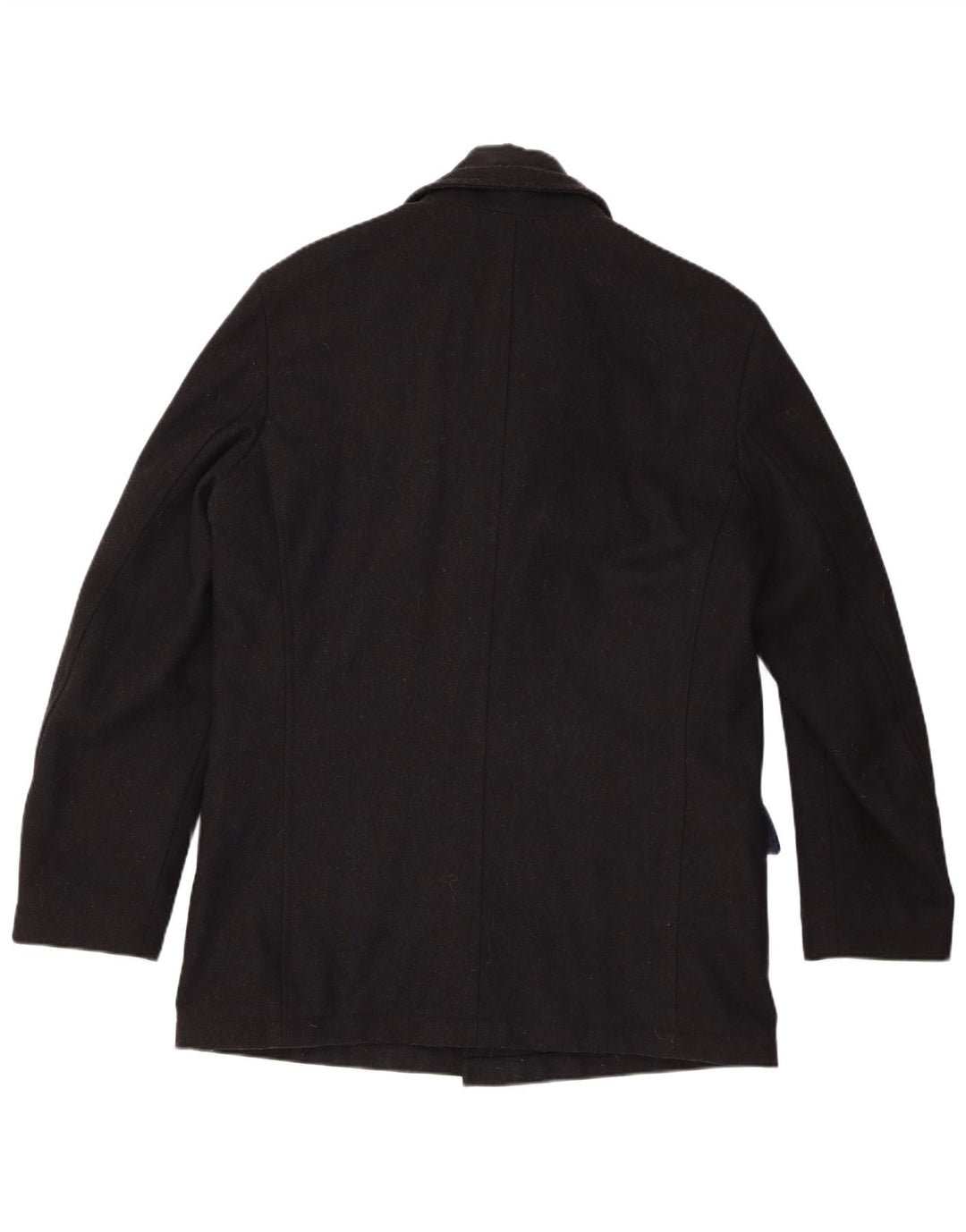 Cappotto giacca a vento da uomo Pierre Cardin IT 50 Large in lana blu navy