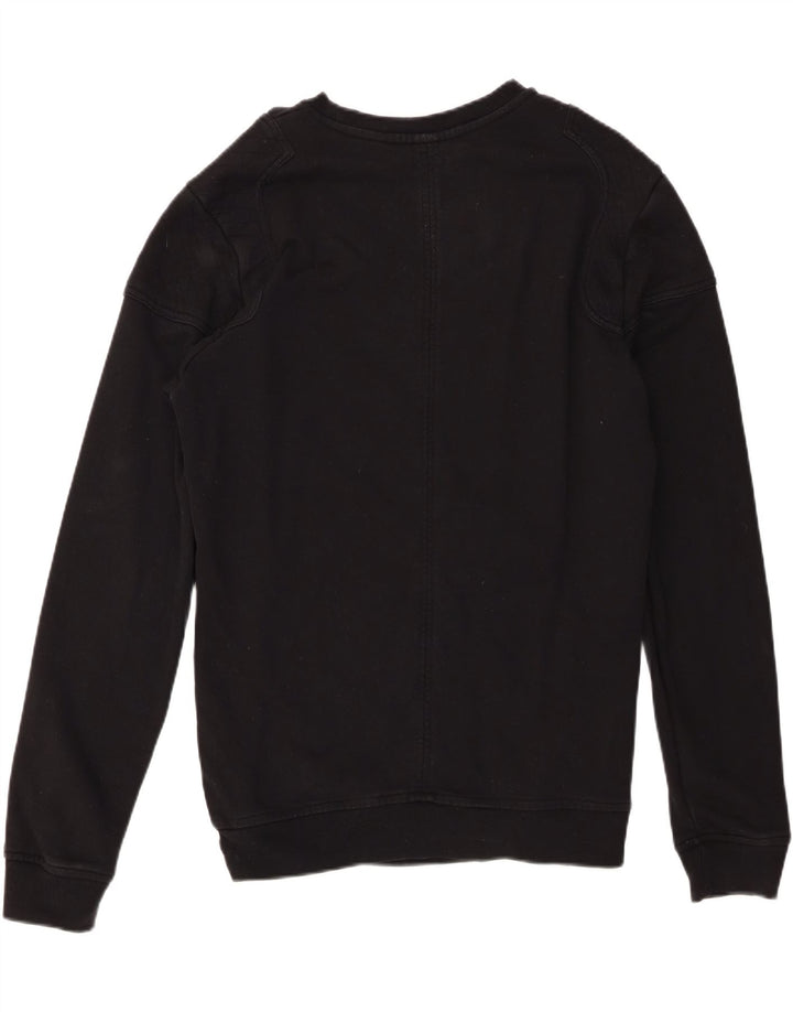 Felpa da uomo Diesel Jumper XL in cotone nero