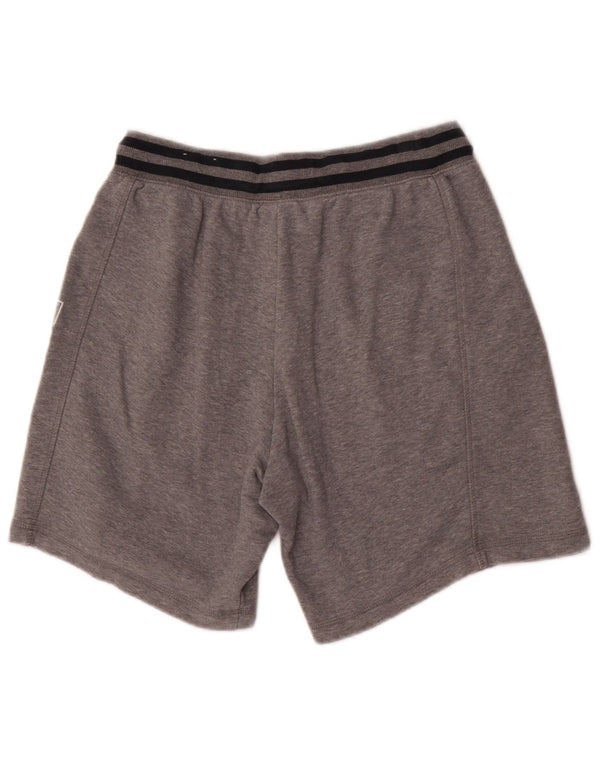 Pantaloncini sportivi grafici da uomo Puma piccoli a righe grigie