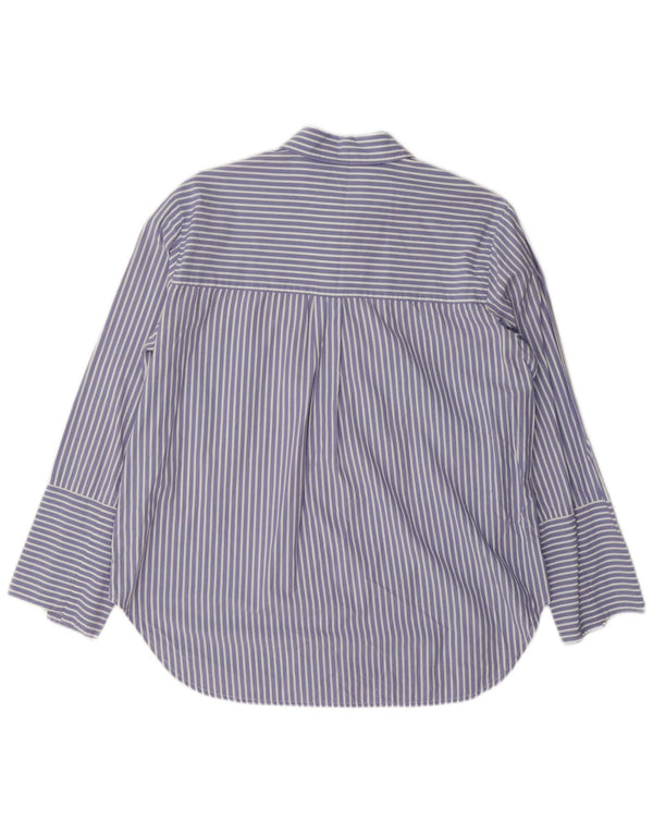 Camicia da donna Essentiel Antwerp taglia 34 XS cotone a righe blu