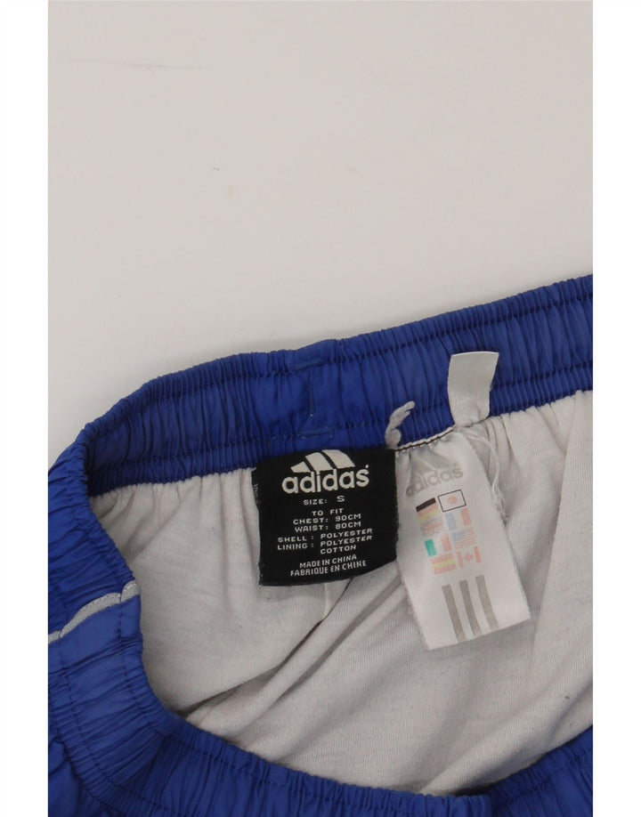 ADIDAS Mens Sport Shorts Small  Blue Vintage Adidas and Second-Hand Adidas from Messina Hembry 