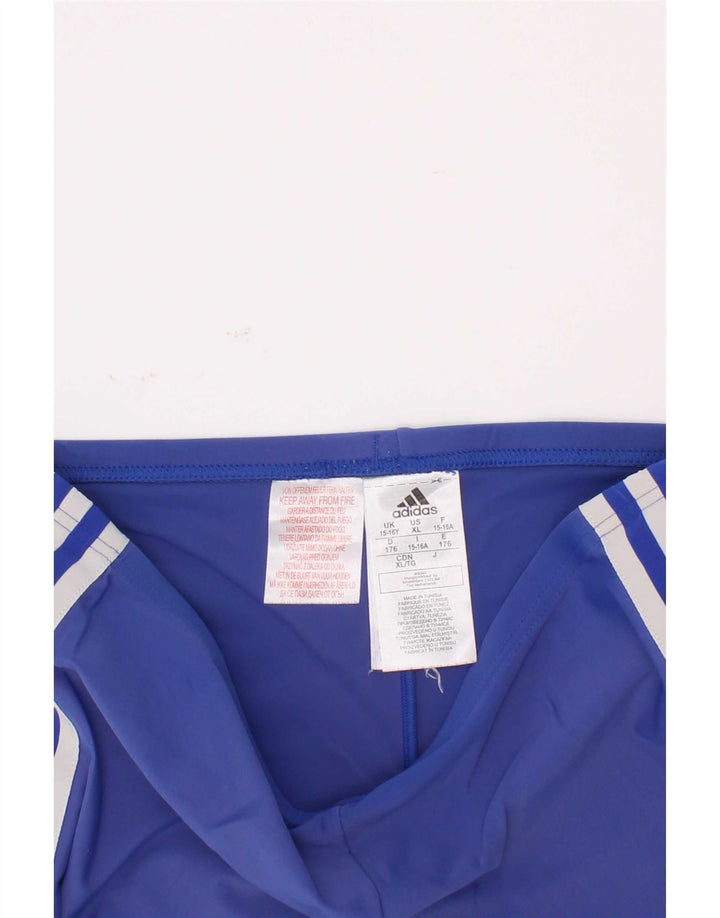 Pantaloncini sportivi Adidas Bambina 15-16 anni Blu Poliestere