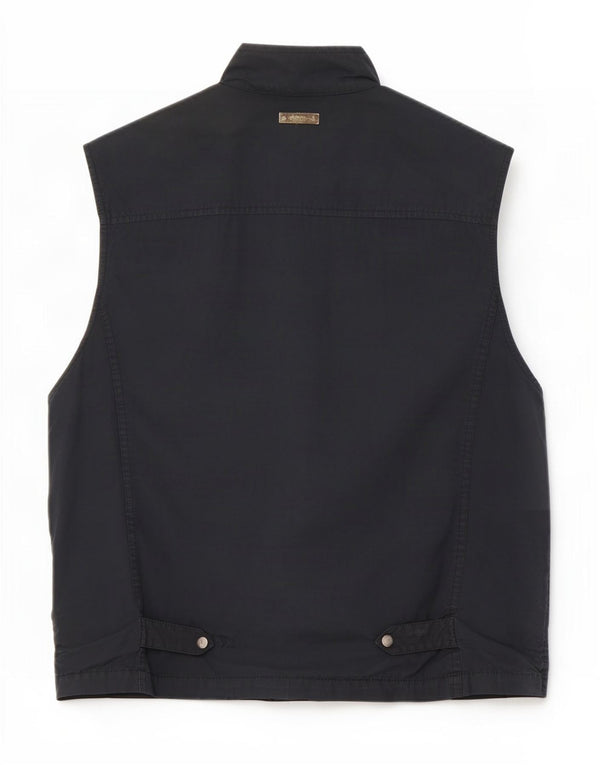 Gilet utility da uomo Marlboro Classics EU 54 2XL cotone grigio