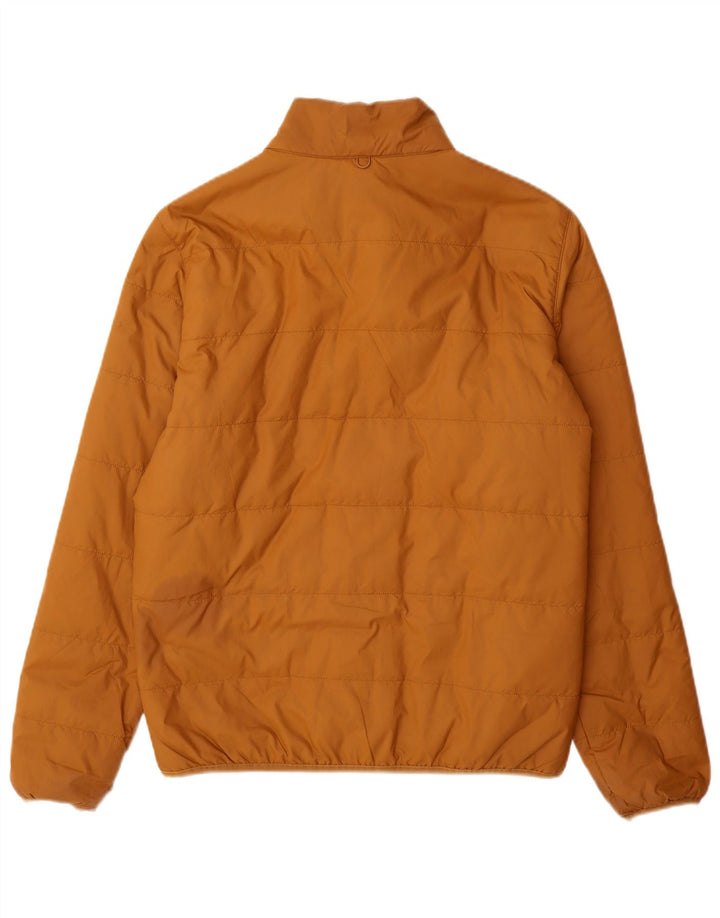 Giacca imbottita oversize da uomo Timberland UK 36 piccola poliestere marrone