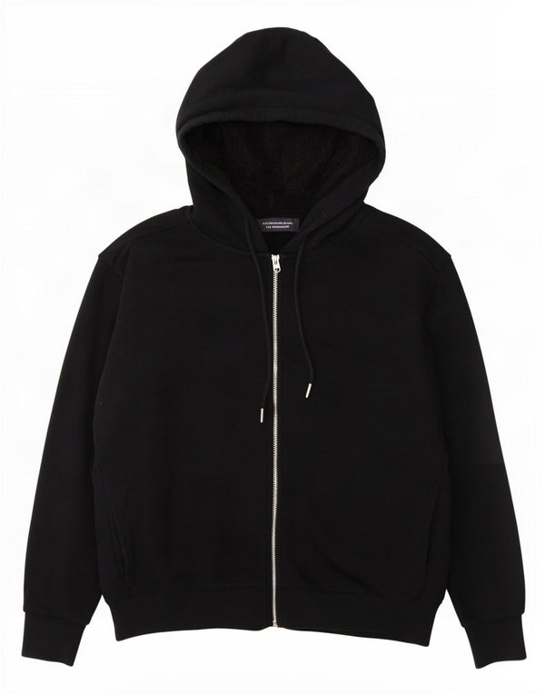 Maglione con cappuccio e zip oversize da donna Marks & Spencer UK 14 medio nero
