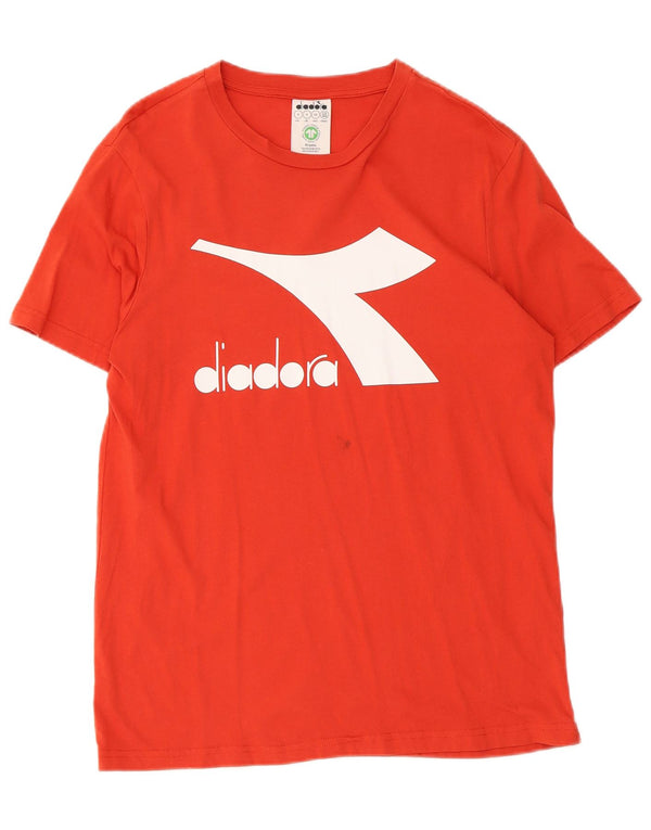 T-shirt grafica da uomo Diadora Top Small Rossa