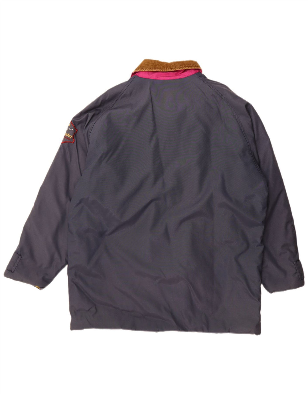 Giacca a vento da uomo Carrera UK 42 XL Blu navy color block in poliammide