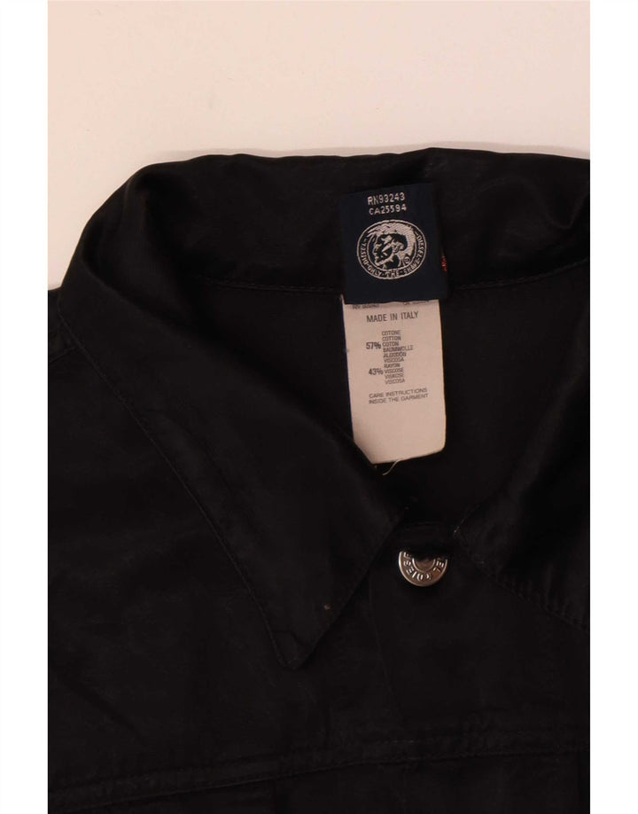 Giacca utility da donna Diesel UK 18 XL cotone nero