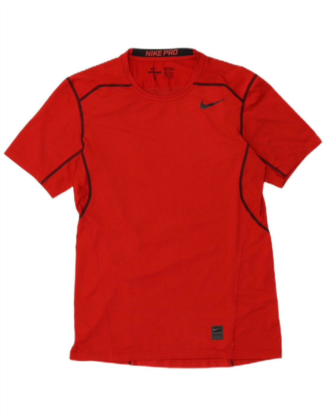 NIKE T-shirt grafica da uomo Dri Fit Top rosso medio in poliestere