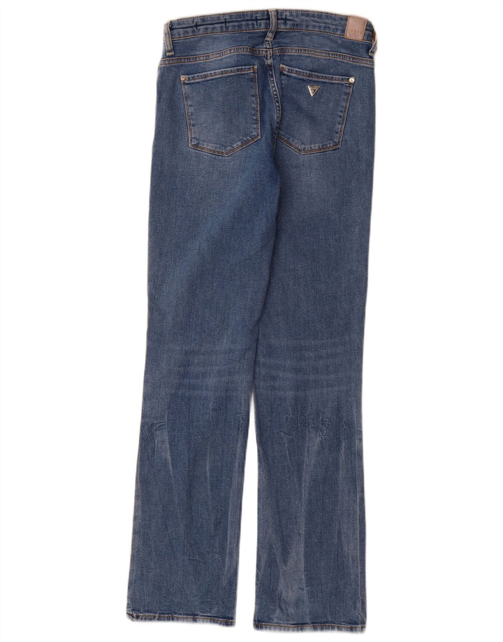 Jeans dritti Curvy da donna Guess W28 L32 cotone blu