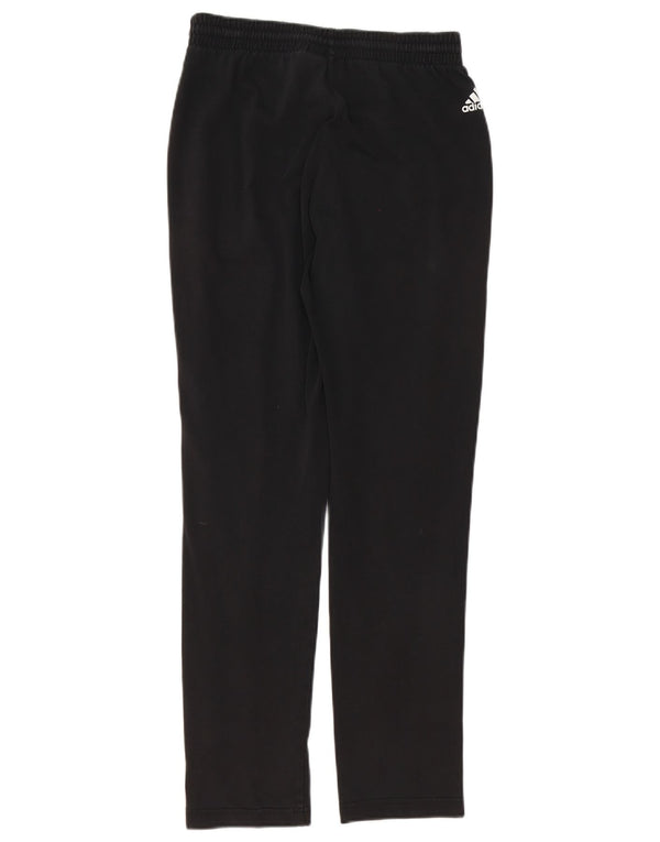 Pantaloni da tuta con grafica Adidas da uomo piccoli in cotone nero
