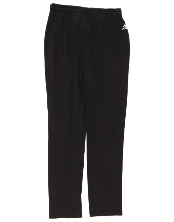 Pantaloni da tuta con grafica Adidas da uomo piccoli in cotone nero