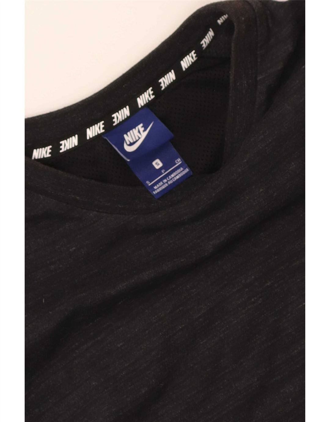 T-shirt da uomo Nike Top piccola grigia chiazzata