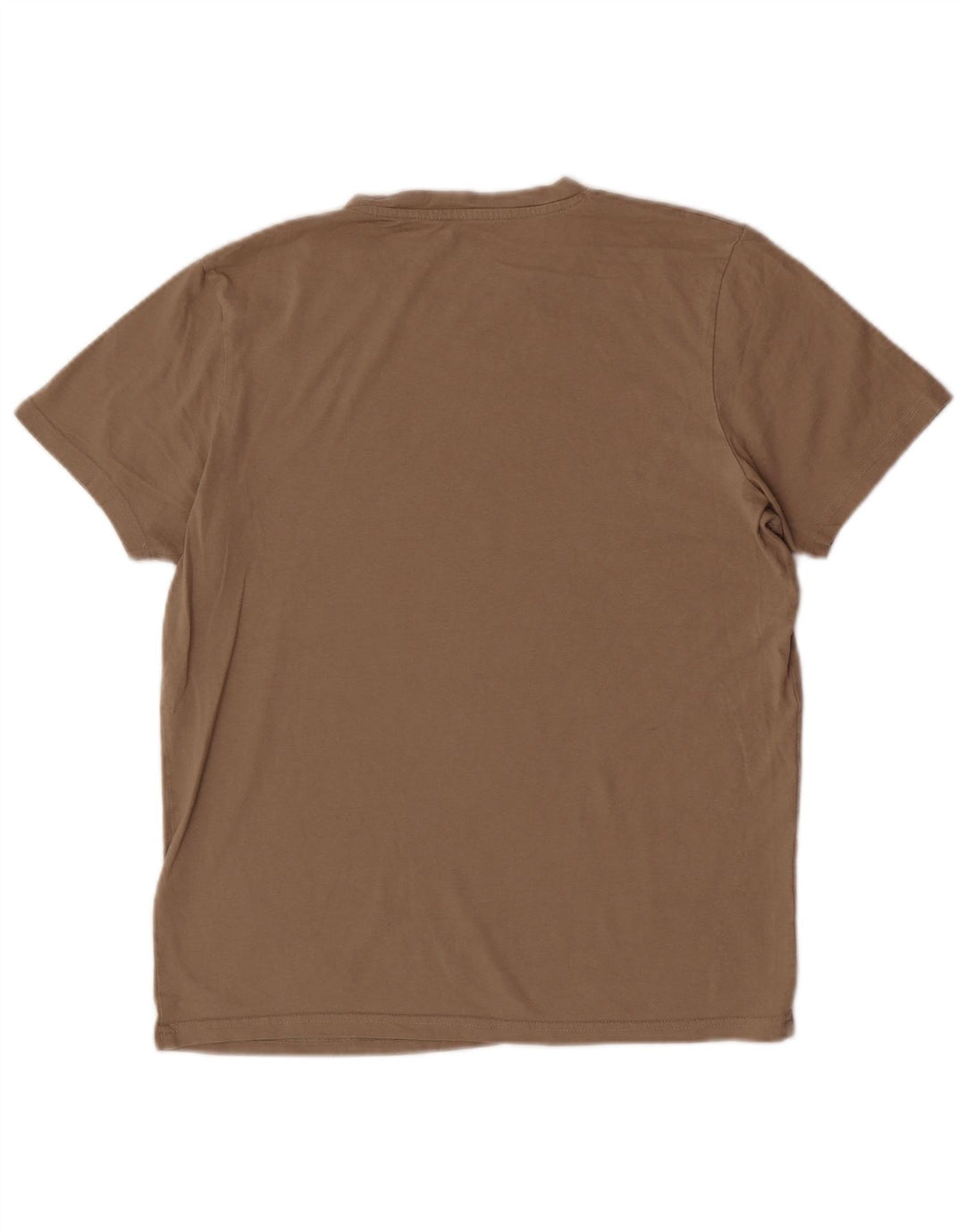 T-shirt da uomo Jack & Jones Top in cotone marrone medio