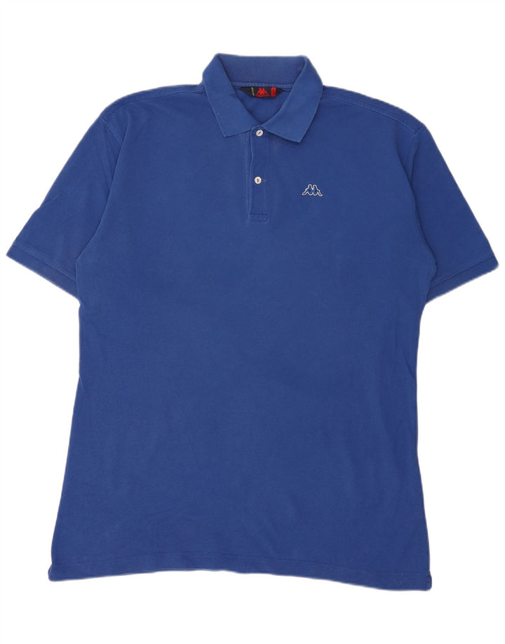 Polo Kappa Uomo XL Cotone Blu