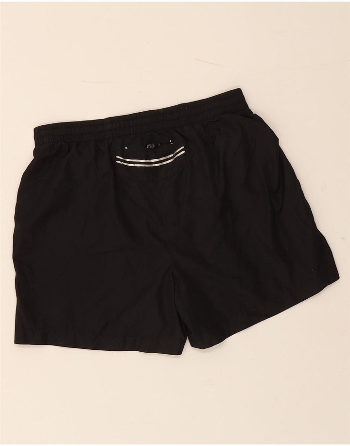 Pantaloncini sportivi ASICS da donna UK 10 Small poliestere mimetico nero