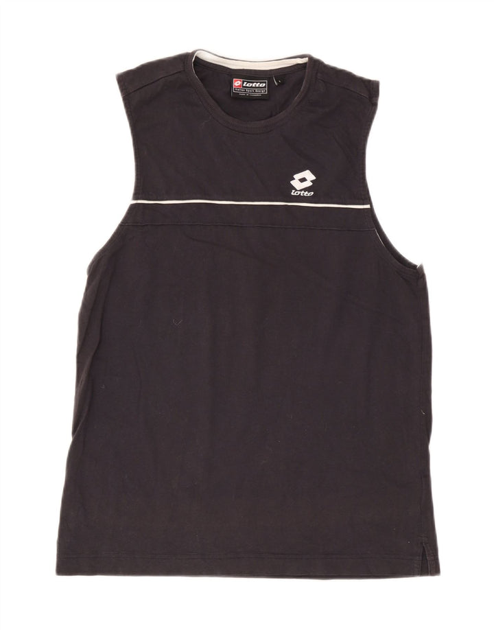 Lotto Mens Vest Top Large Black