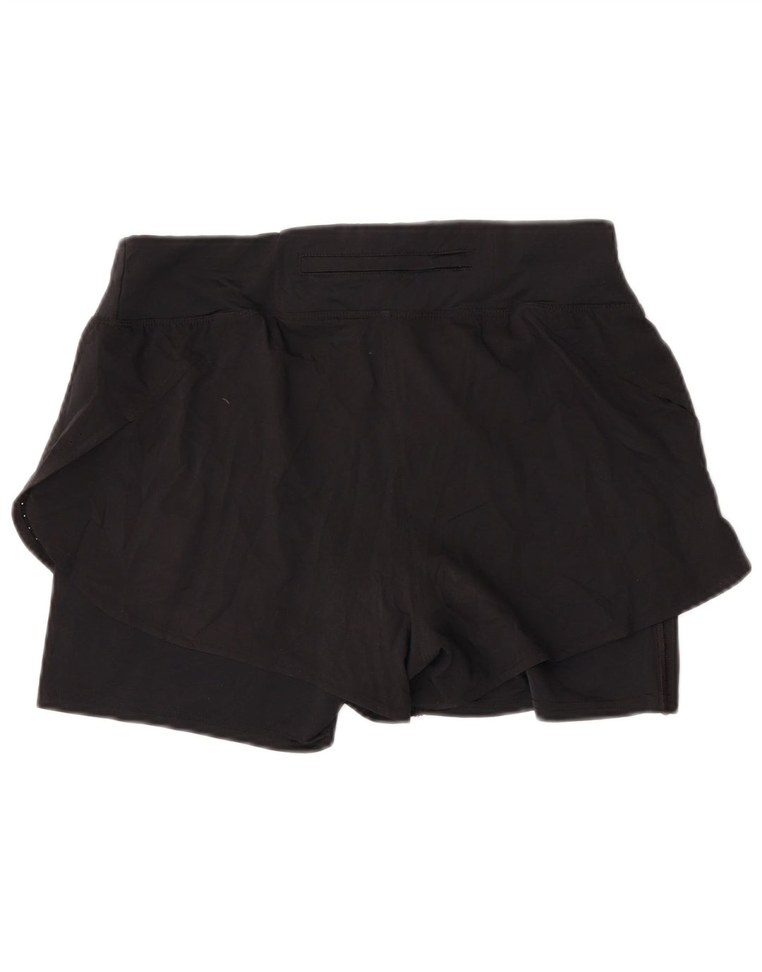 Pantaloncini sportivi Nike da donna Dri Fit UK 14 Large Nero Poliestere