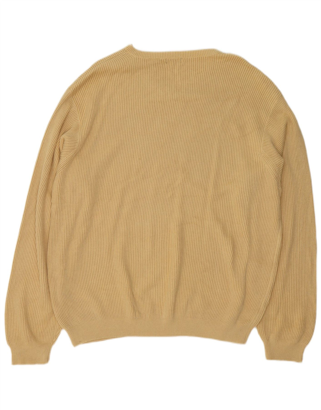 Maglione da uomo con scollo a V IZOD XL in cotone beige
