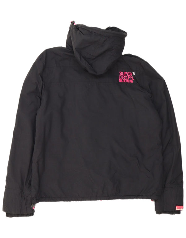 Giacca a vento da donna Superdry The Windcheater Graphic UK 18 XL nera