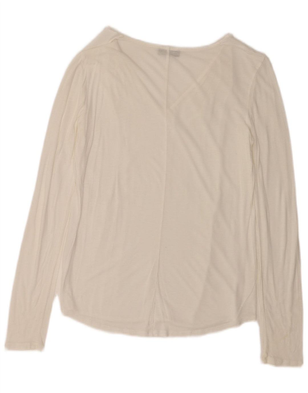 Max & Co. Top da donna a maniche lunghe UK 12 medio bianco