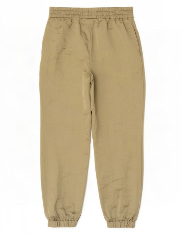 Pantaloni da tuta da donna Zara Joggers UK 10 Small Verde Poliestere
