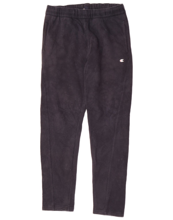 Pantaloni da tuta da uomo Champion in cotone medio blu navy