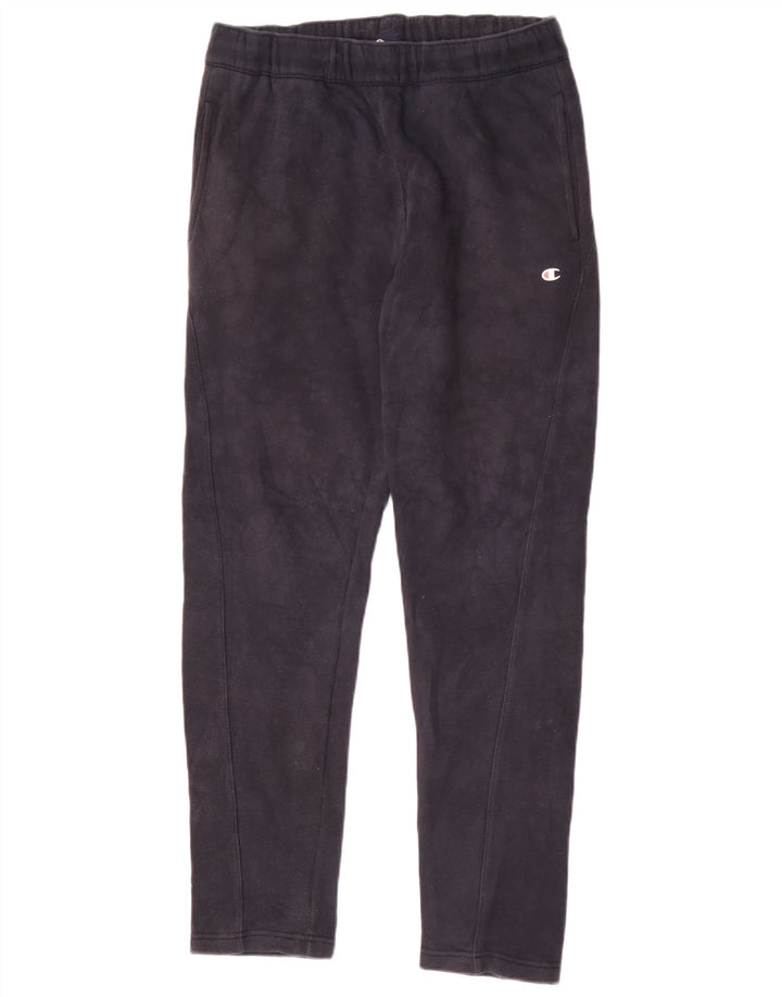 Pantaloni da tuta da uomo Champion in cotone medio blu navy